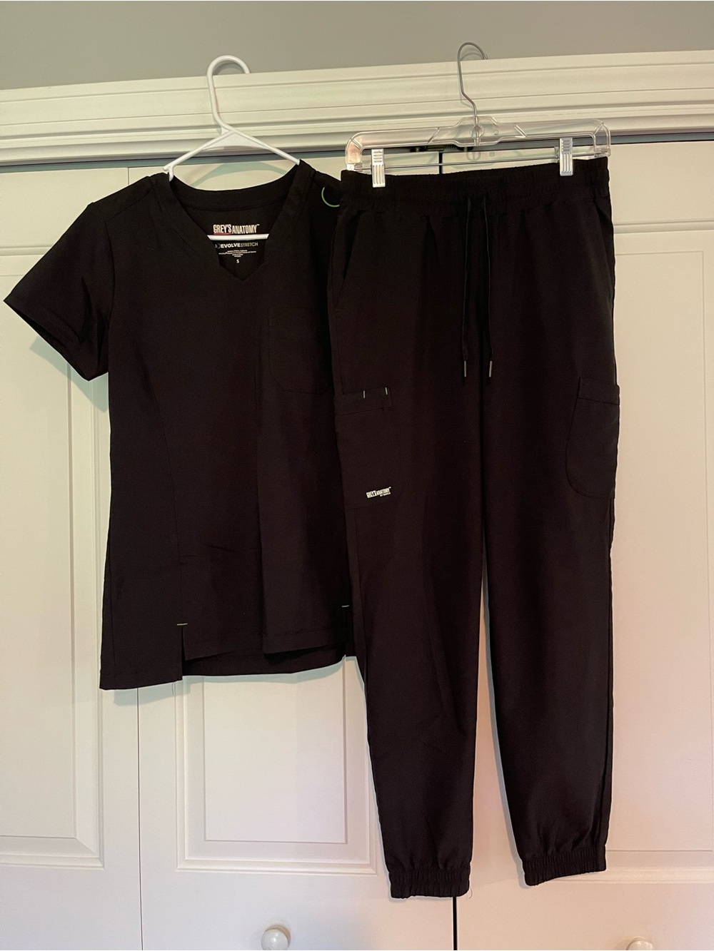 Grey's Anatomy Women’s Black Scrub Set